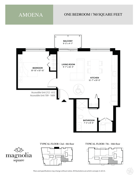 a floor plan of a bedroom apartment